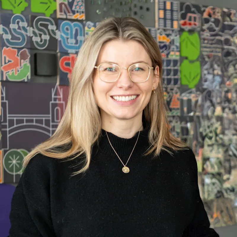Portrait of Zoe Stones, CEO of Ambr AI